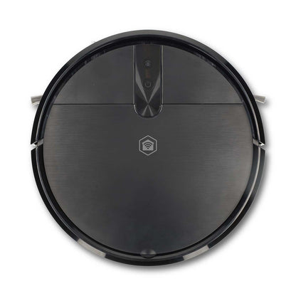 Nedis SmartLife Robot Vacuum Cleaner | Random | Wi-Fi | Capacity collection reservoir: 0.6 l | Automatic charging | Maximum operating time: 2 hrs | Black | Android™ / IOS