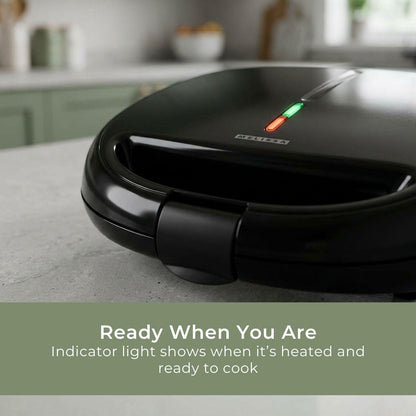 MELISSA Series Sandwich Maker | 3 Plate Set | 850W | Black