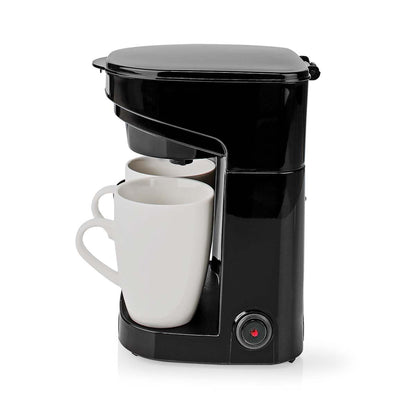 Butler Compact Coffee Maker | Filter Coffee | 2 Porcelain Cups | 0.25 l | 450 W | Auto Shut-off | Black