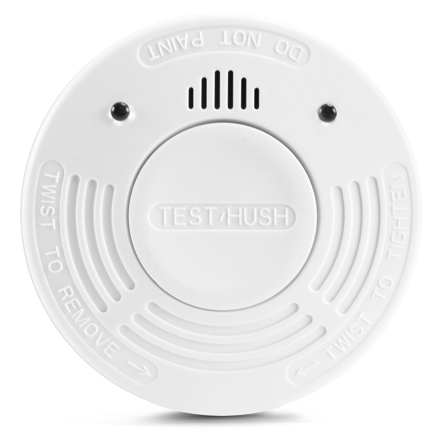 Alecto SA110 Smoke detector with Hush Button | >85 dB | 10 Year Battery Powered | EN14604:2005/AC:2008 | 2 Pack | White