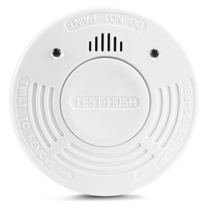 Alecto SA110 Smoke detector with Hush Button | >85 dB | 10 Year Battery Powered | EN14604:2005/AC:2008 | 2 Pack | White