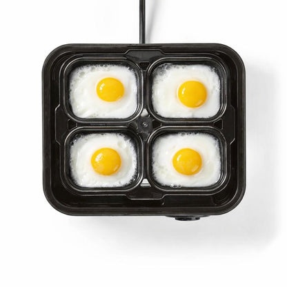 Gastronoma 18270102 | Egg Boiler | 8 Eggs | Poaching tray | Measuring cup | Black / Stainless Steel