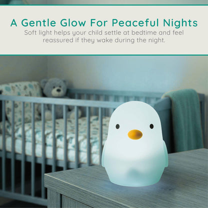 Alecto BC140BIRD | Rechargeable LED Chrildresn Night Light, Nird