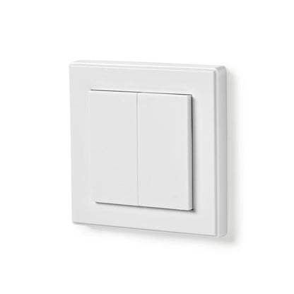 Nedis RF Dual Wall Switch | 433 MHz Remote Operation