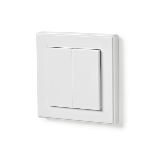 Nedis RF Dual Wall Switch | 433 MHz Remote Operation