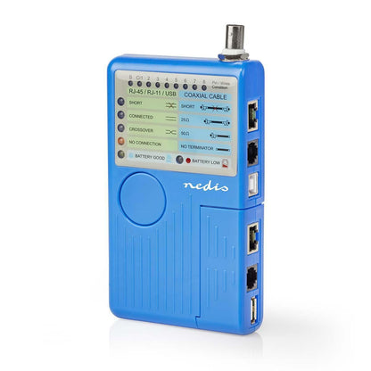 Nedis LAN measuring instrument | Wired | 180 m | LED indicator | Battery Powered | 86.346.542