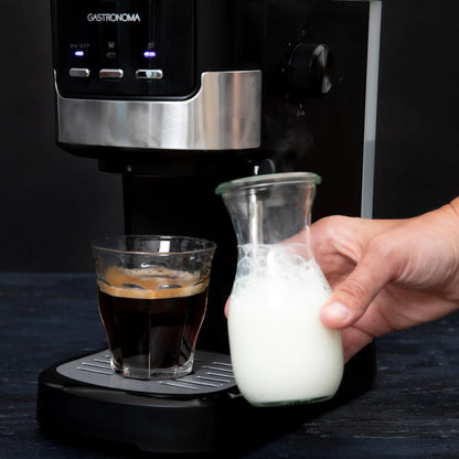 Gastronoma 18110002 | Espresso Coffee Maker 15 bar 1100W | Black / Stainless Steel