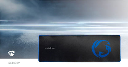 Nedis Gaming Mouse Pad | Microfiber / Rubber | Black