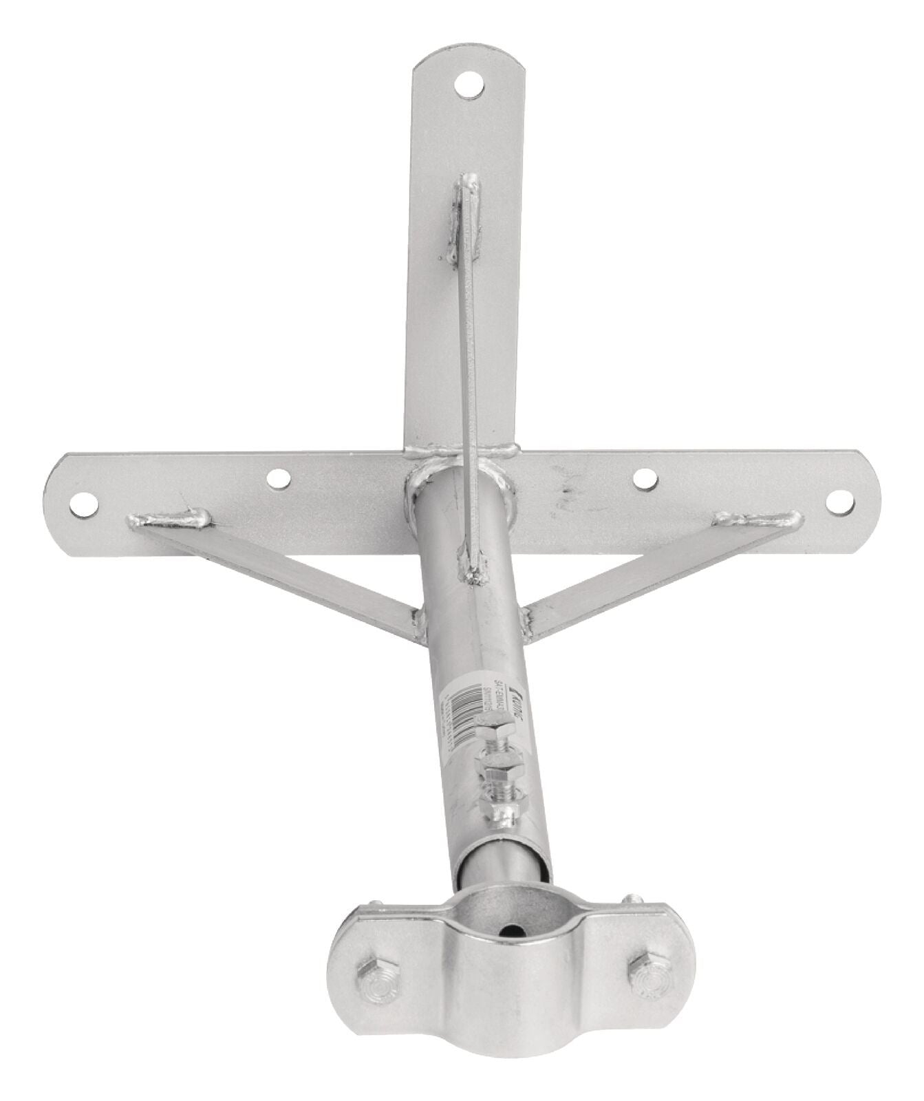 Nedis Satellite Wall Mount | Minimum wall distance: 550 mm | Maximum wall distance: 950 mm | Distance to wall: 0.00 mm | Diameter clamp: 32 - 42 mm | Steel | Silver