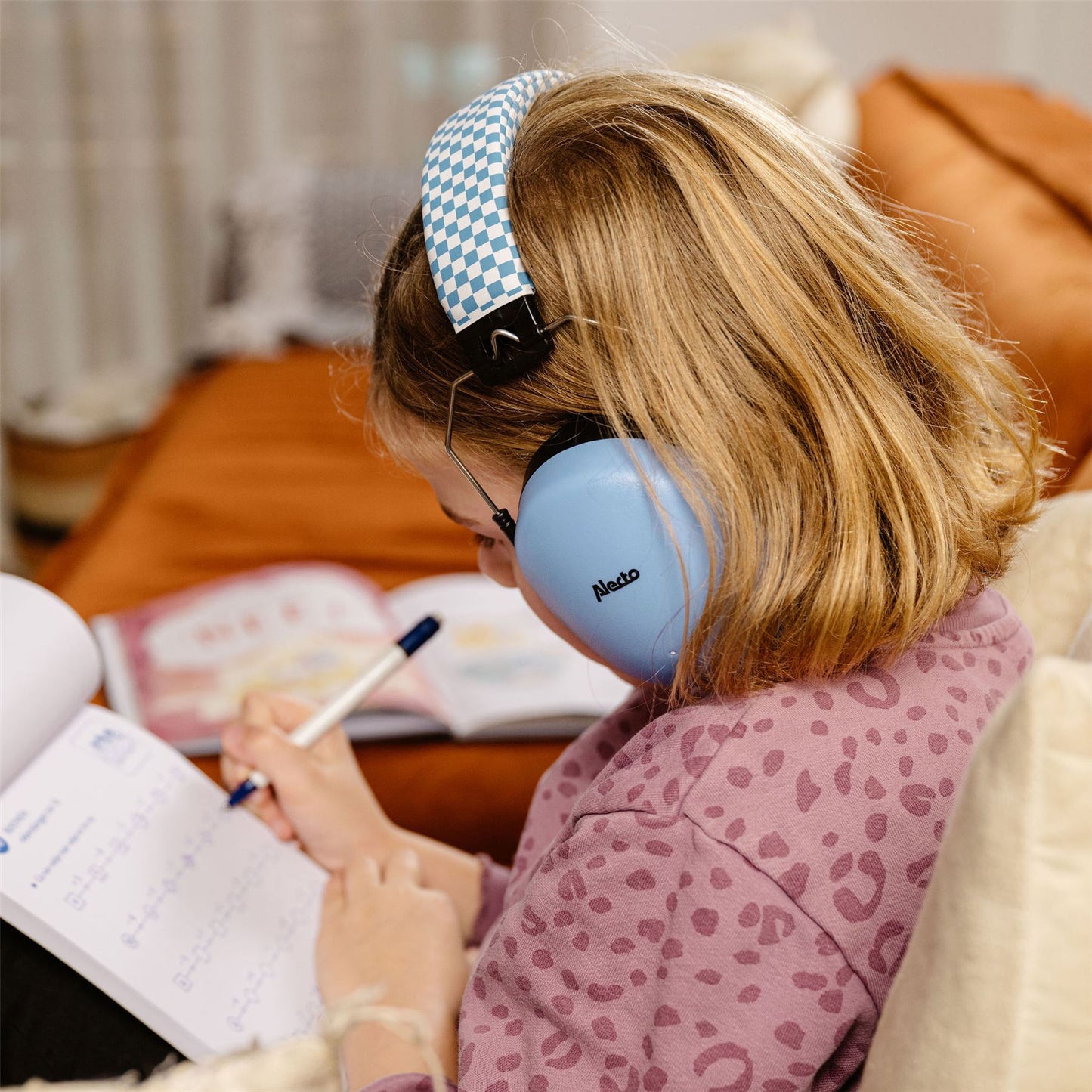 Alecto BV-71BW | Earmuff Noise Suppressors | Sensory Overload Protection | for kids Blue