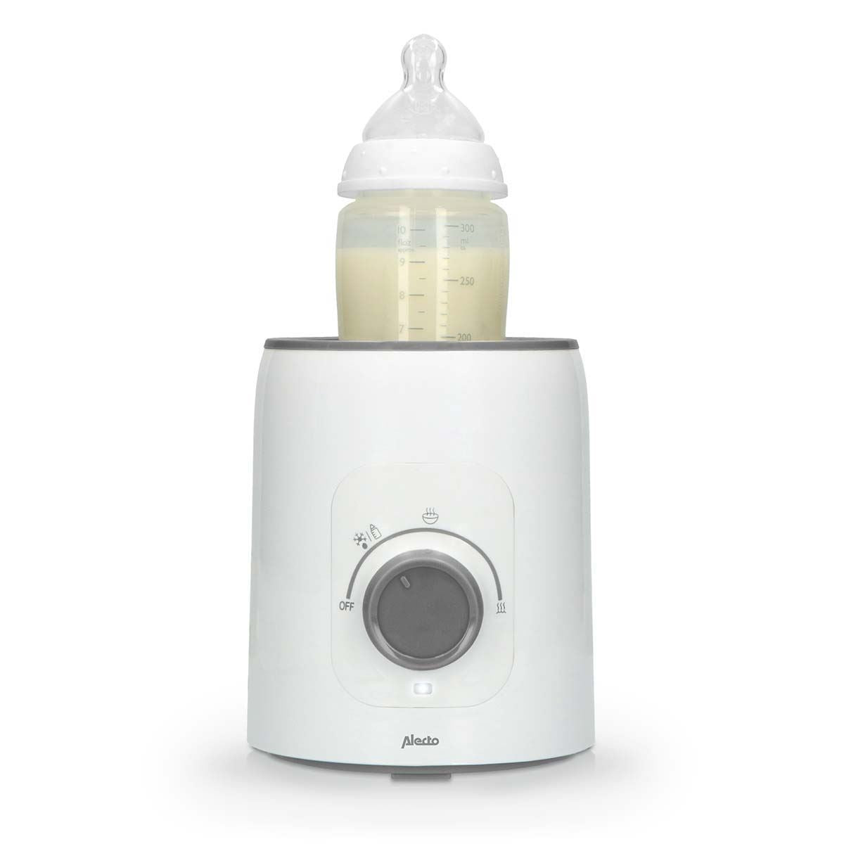 Alecto Bottle Safe Warmer with Temperature Adjustment - White