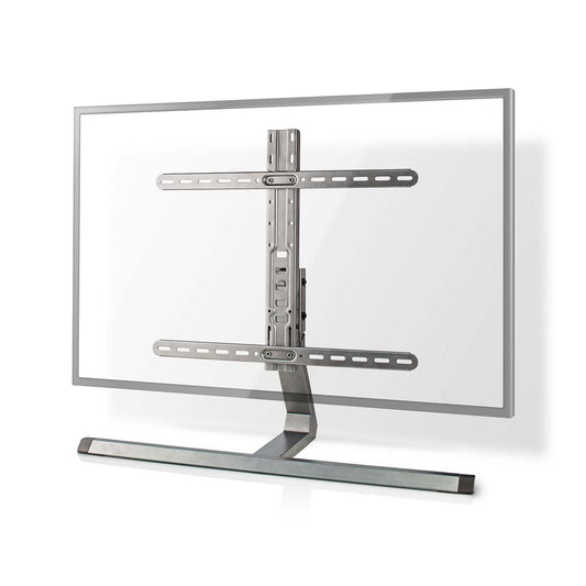 Nedis Full Motion TV Stand | 37 - 75 " | Maximum supported screen weight: 40 kg | Tiltable | Rotatable | Adjustable pre-fixed heights | Aluminium / Steel | Grey