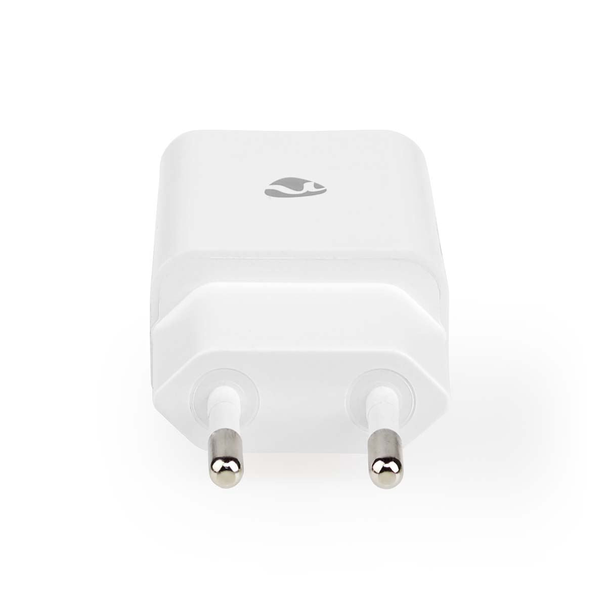 Nedis Wall Charger | 12 W | Quick charge feature | 1x 2.4 A | Number of outputs: 1 | USB-A | Lightning 8-Pin (Loose) Cable | 1.00 m | Single Voltage Output | White