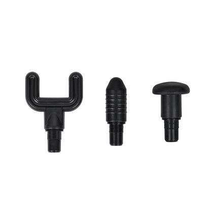 MELISSA Massage Gun | LED | Battery Powered | Rechargeable | 4 Massage Modes | 4 Interchangeable Attachments | Black