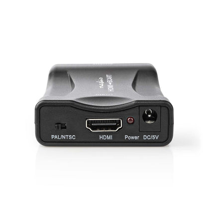 Nedis HDMI™ Converter | HDMI™ Input | SCART Female | 1-way | 1080p | 1.2 Gbps | ABS | Black