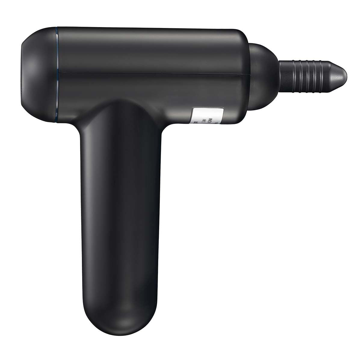 MELISSA Massage Gun | LED | Battery Powered | Rechargeable | 4 Massage Modes | 4 Interchangeable Attachments | Black