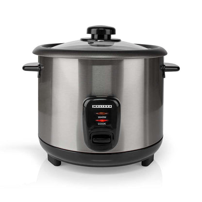 MELISSA Rice Cooker | 1.5 l | 500 W | Non stick coating | Removable bowl | Steamer Basket | Keep-warm function | Auto shut-off
