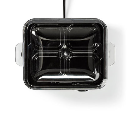 Nedis Egg Boiler | 8 Eggs | Measuring Cup | Aluminium / Black