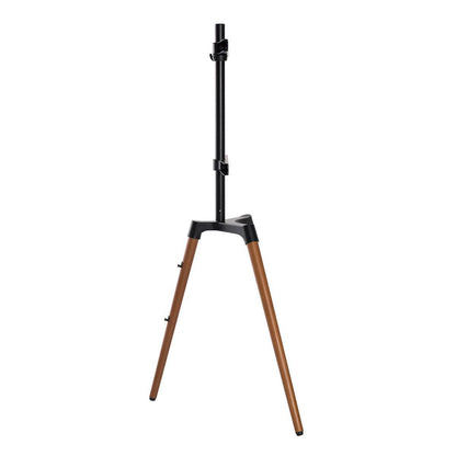 Nedis TV Floor Stand | 50 - 65 " | Maximum supported screen weight: 35 kg | Scandinavian Design | Rotatable | Anti-tip strap | Snap-lock | Aluminium / Steel | Black