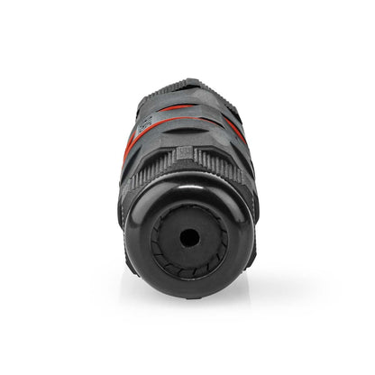 Nedis Network Coupler | Outdoor | CAT6 | Shielded | RJ45 Female | RJ45 Female | Straight | PVC | Box