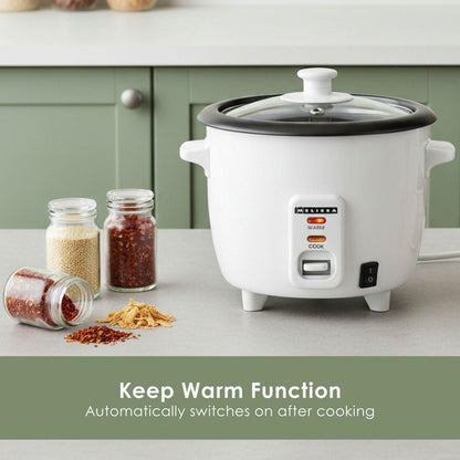 MELISSA Rice Cooker | 0.6 l | Non stick coating | Removable bowl | 300 W | Auto shut-off
