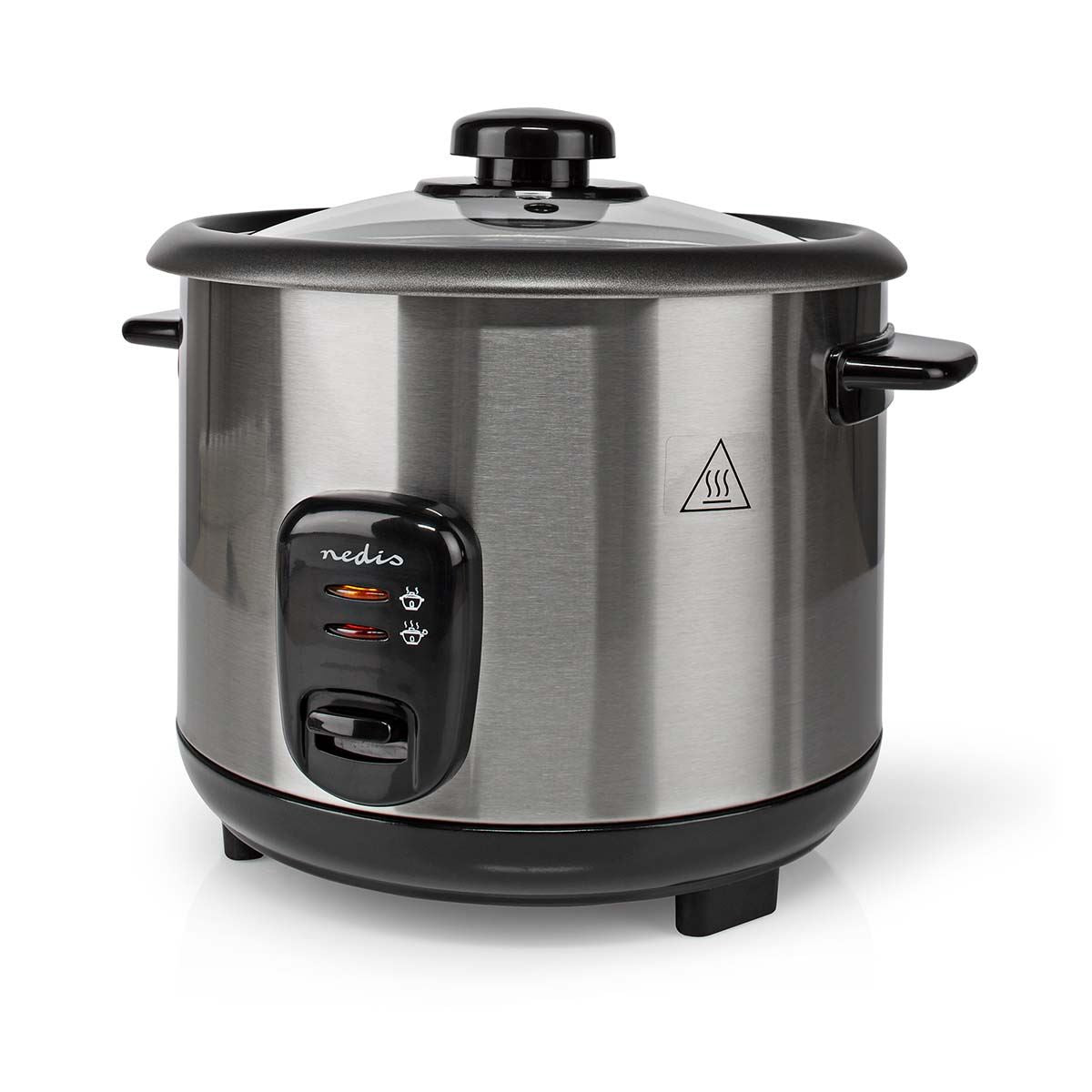 Nedis Rice Cooker | 1.5 l | 500 W | Non stick coating | Removable bowl | Auto shut-off
