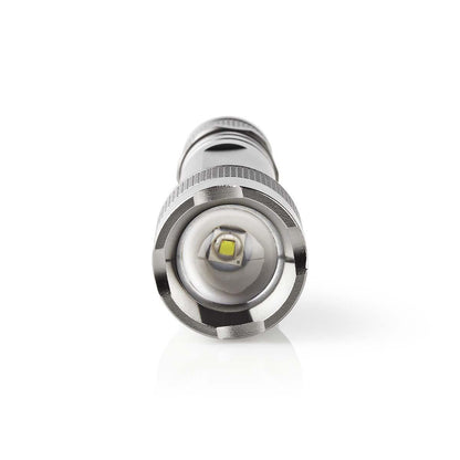 Nedis LED Torch | Battery Powered | 4,5 V | 3 W | 2x AA | Batteries included | Rated luminous flux: 150 lm | Light range: 120 m | Beam angle: 46.1 ° | 10000 Switching Cycles
