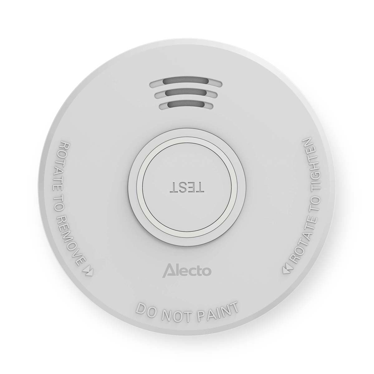 Alecto SD530 Smoke detector | >85 dB | Battery Powered | EN14604:2005/AC:2008 | White |2 Pack