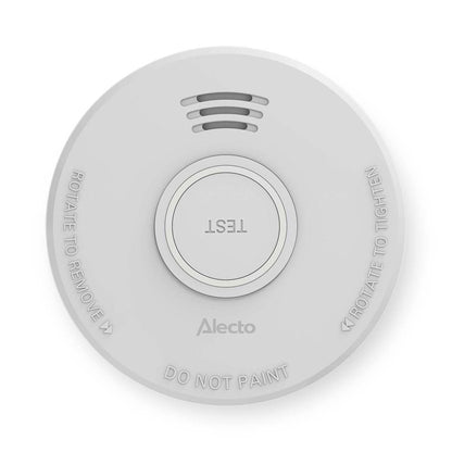Alecto SD530 Smoke detector | >85 dB | Battery Powered | EN14604:2005/AC:2008 | White |2 Pack