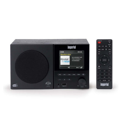 Imperial DABMAN-120BK DAB+, FM radio with Bluetooth, Remote cntrol