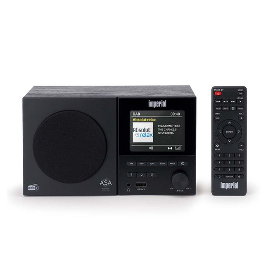 Imperial DABMAN-120BK DAB+, FM radio with Bluetooth, Remote cntrol