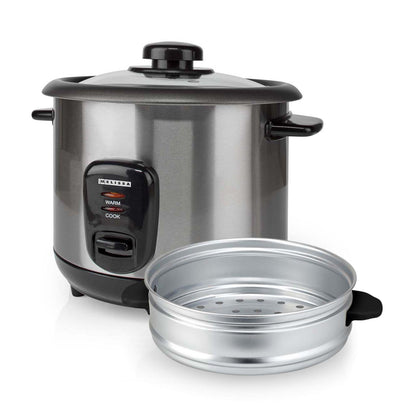 MELISSA Rice Cooker | 1.5 l | 500 W | Non stick coating | Removable bowl | Steamer Basket | Keep-warm function | Auto shut-off