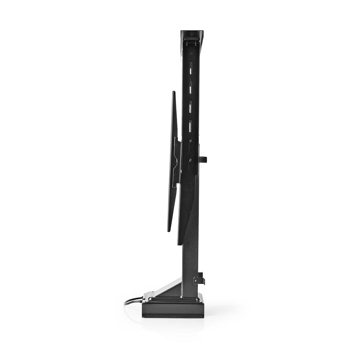 Nedis Motorised TV Stand | 37 - 80 " | Maximum supported screen weight: 60 kg | Built-in Cabinet Design | Lift range: 79 - 184 cm | Remote controlled | ABS / Steel | Black