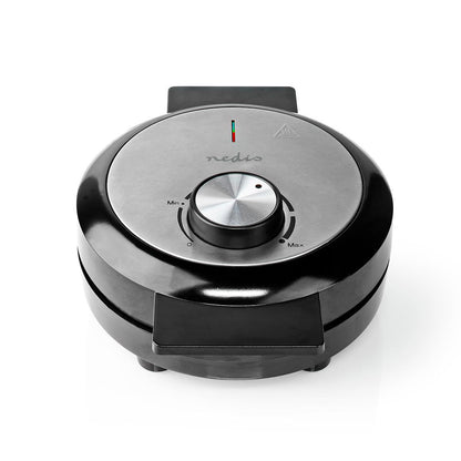 Nedis Waffle Plate | 19 cm | 1000 W | Black