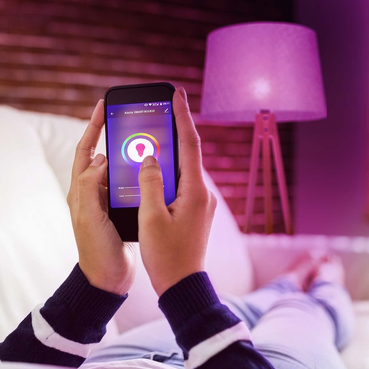 Alecto GU10 Smart LED olour Bulb with Wi-Fi