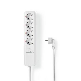 Nedis RFP410FWT | RF Plug | 433 MHz | 3680 W | Plug with earth contact / Type F (CEE 7/7) | White