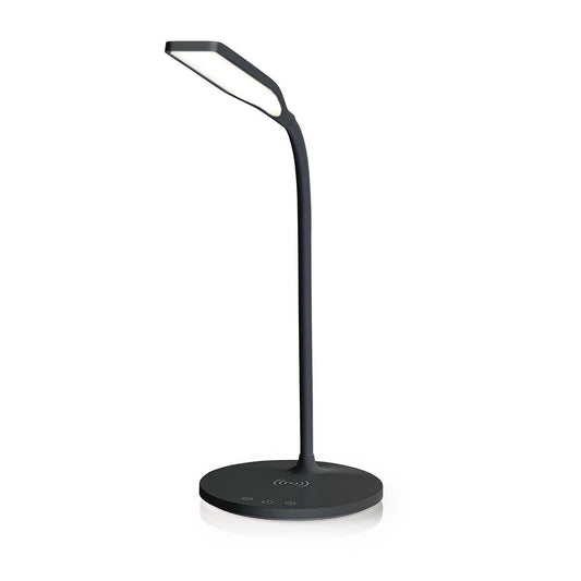 Nedis LED Lamp with Wireless Charger | Dimmer - On Product | LED / Qi | 15 W | With dimming | Cool White / Natural White / Warm White | 2700 - 6500 K