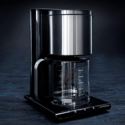 Gastronoma 18100003 | Coffee Maker 1050w | 1.5L | Black / Stainless Steel