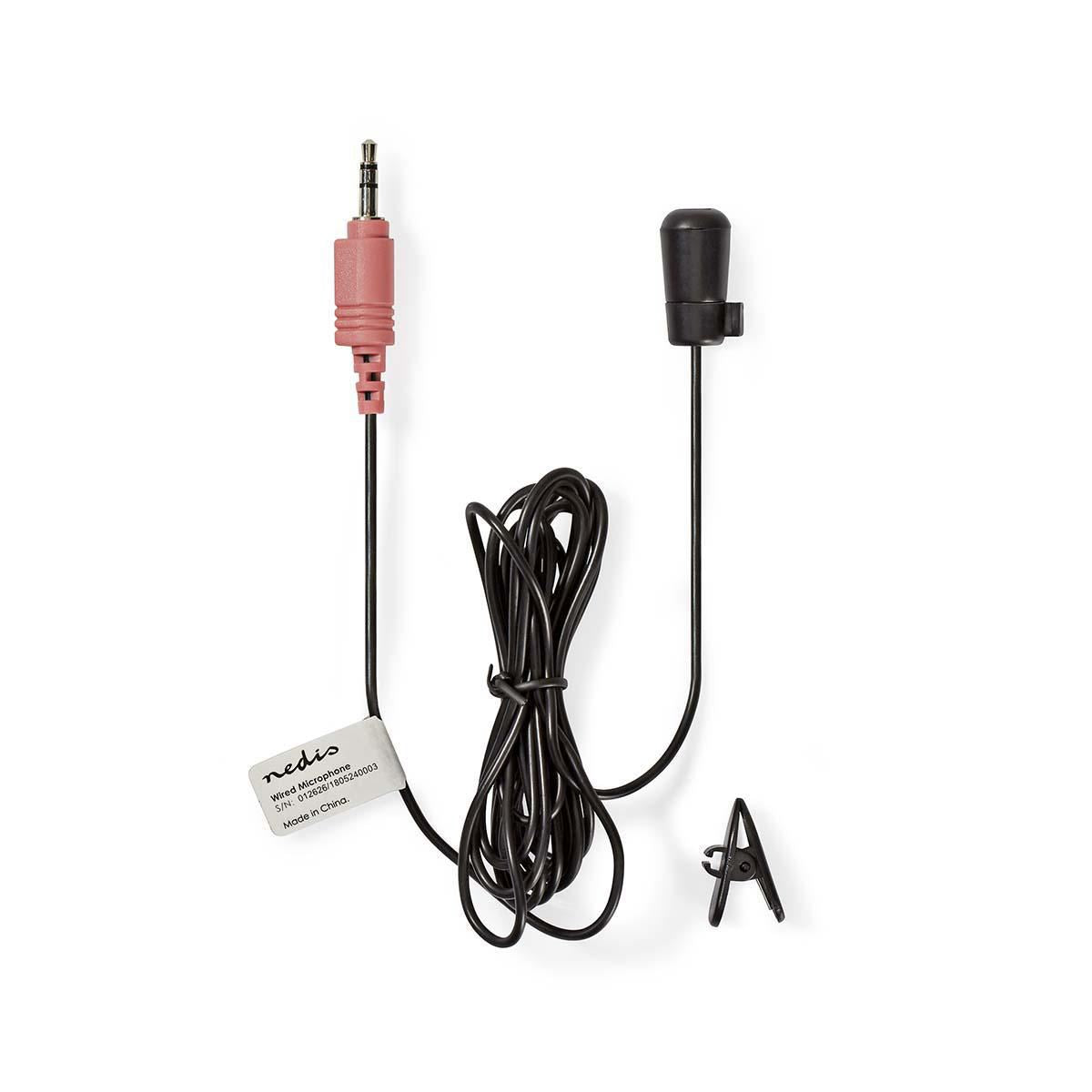 Nedis Microphone | Used for: Notebook / Smartphone / Tablet | Wired | 1x 3.5 mm