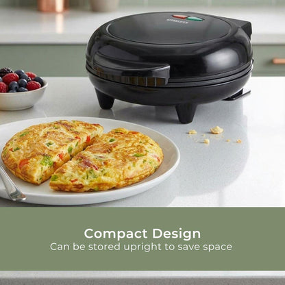 MELISSA Omelet Maker | Makes 2 Omlets at one Time | 750W | Black