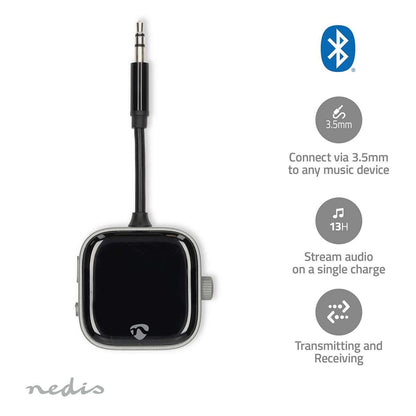Nedis USB Micro-B Adapter | USB 2.0 | Mini 5-Pin Male | USB-A Female | 480 Mbps | OTG | 0.20 m | Flat | Nickel Plated | PVC | Black | Polybag