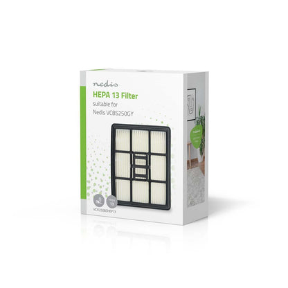 Nedis Replacement HEPA Filter | Replacement for: Nedis | Black / White
