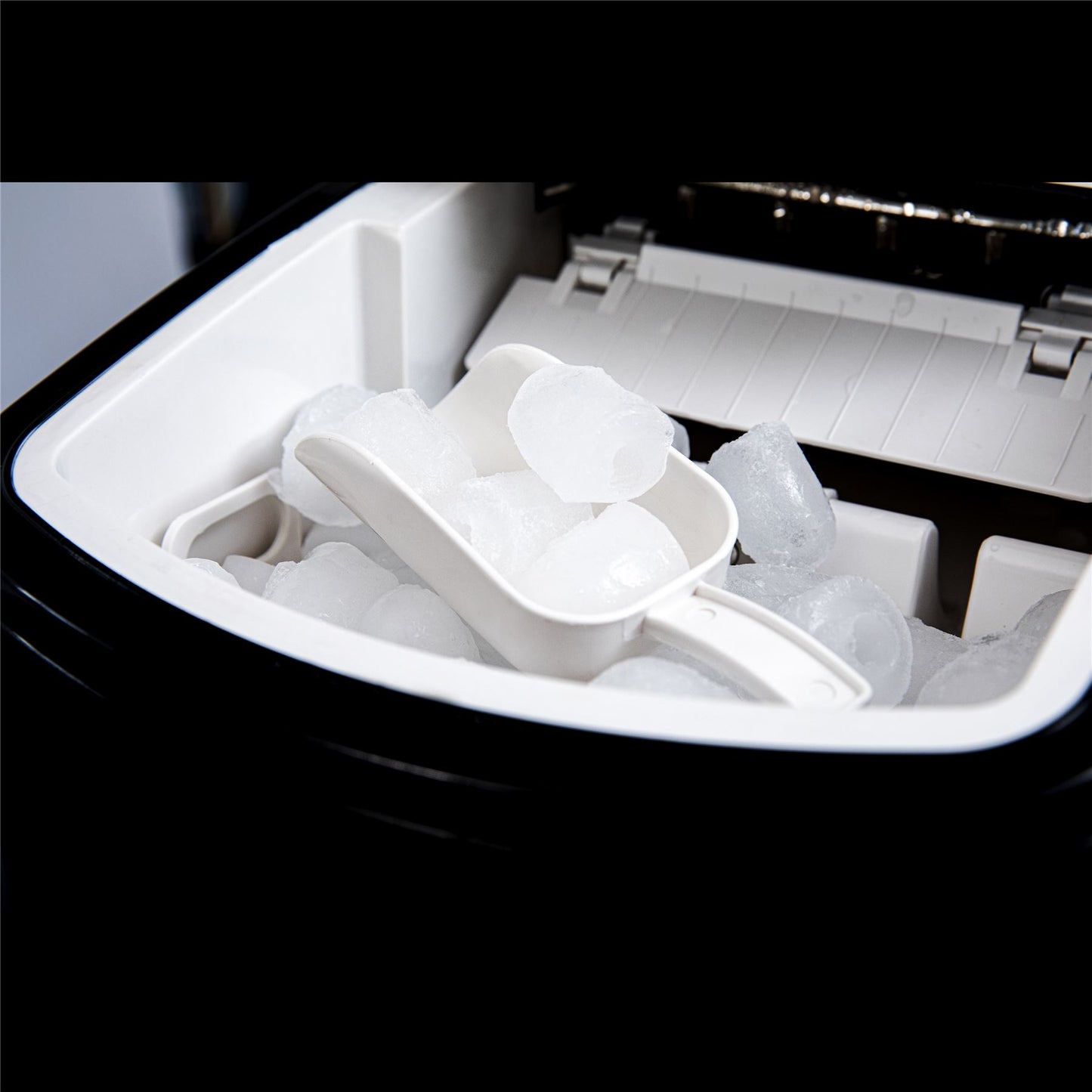 Gastronoma | Ice Cube Maker 1.7 l | 2 Size Ice Cylindrical | 12 kg | Plastic