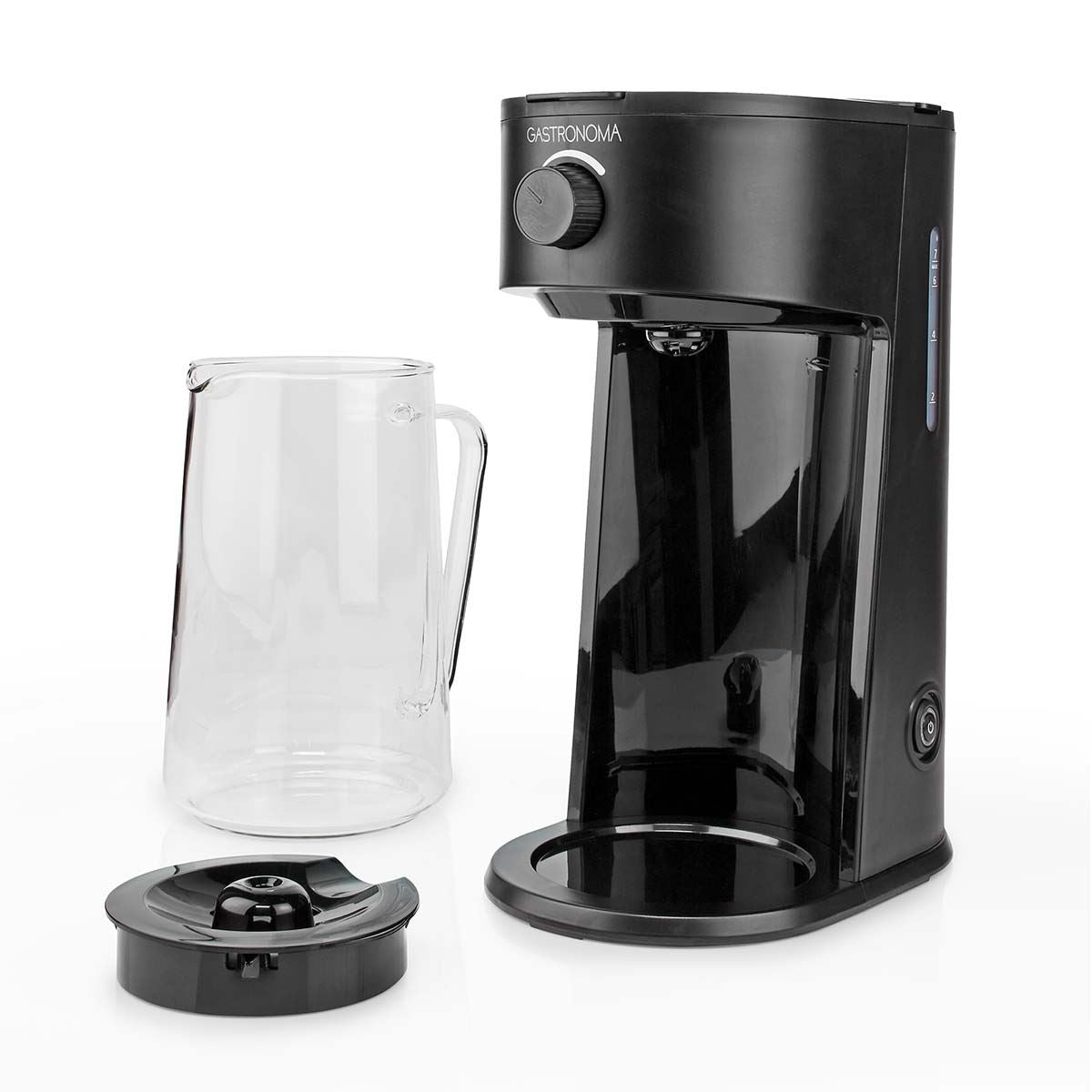 Gastronoma 18100004 | Ice Coffee and Tea Maker | Maximum capacity: 2.5L | Number of cups at once: 6 | Black