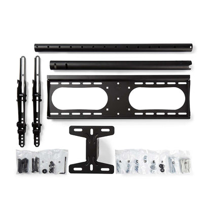 Nedis Full Motion TV Ceiling Mount | 42 - 65 " | Maximum supported screen weight: 45 kg | Tiltable | Rotatable | Minimum ceiling distance: 716 mm | Maximum ceiling distance: 1160 mm | 1 Pivot point(s) | Steel | Black