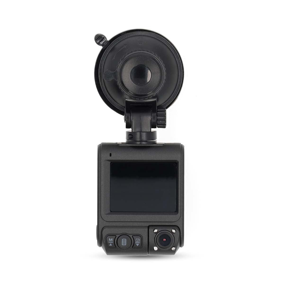 Nedis Dash Cam | 4K@30fps | 12 MPixel | 2 " | Wi-Fi | LCD | Dual camera | Cabine view camera | GPS | Parking sensor | Motion detection | Night view | Black