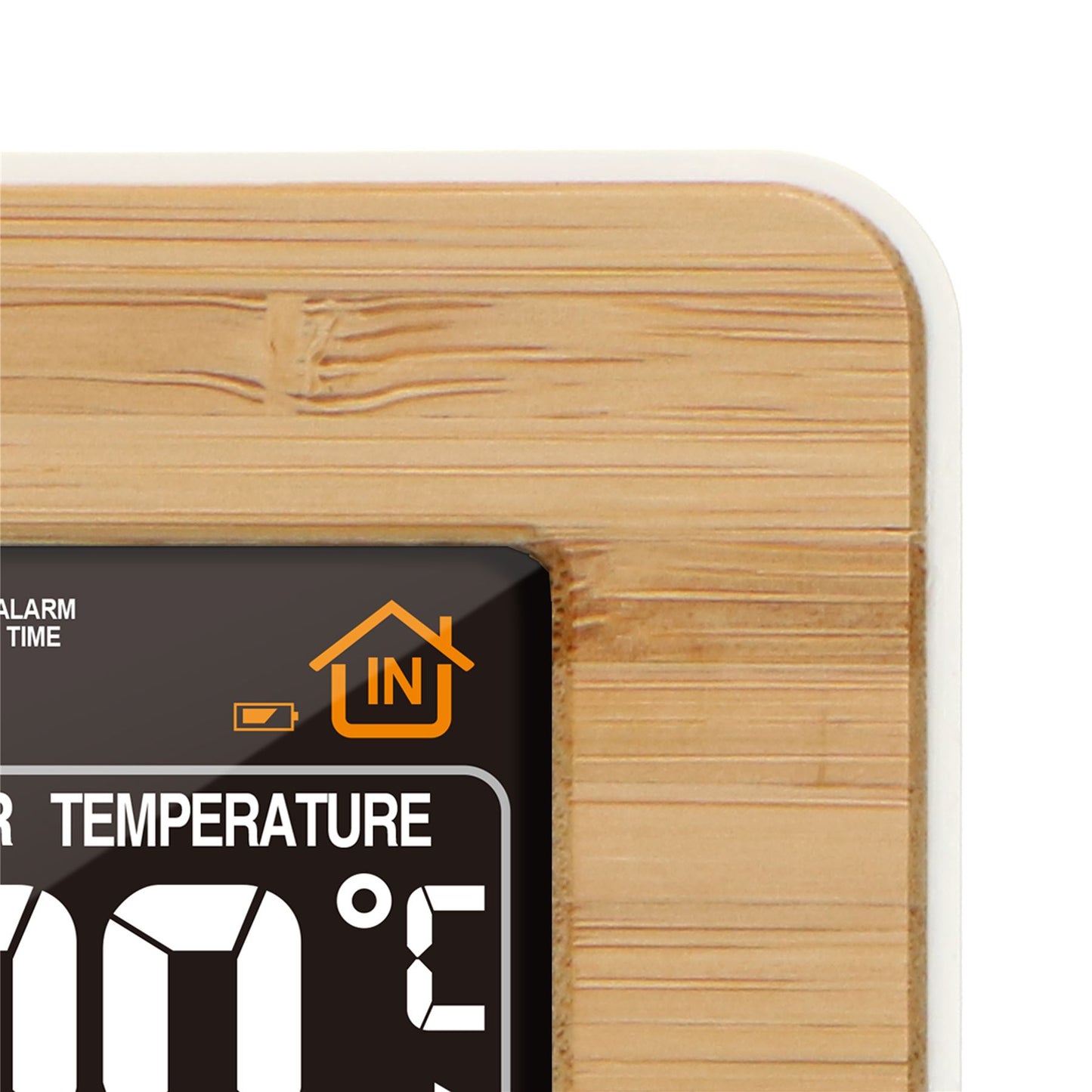 Alecto Weather Station | Indoor and Outdoor Temperature | Outside Wireless sensor | Bamboo