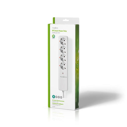 Nedis RFP410FWT | RF Plug | 433 MHz | 3680 W | Plug with earth contact / Type F (CEE 7/7) | White