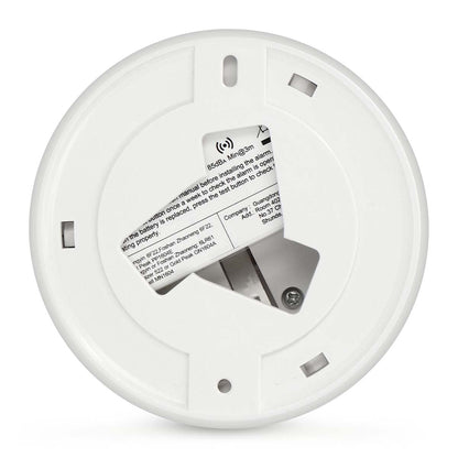 Alecto SA20 Smoke detector with Hush Button | >85 dB | Battery Powered | EN14604:2005/AC:2008 | White |5 Pack