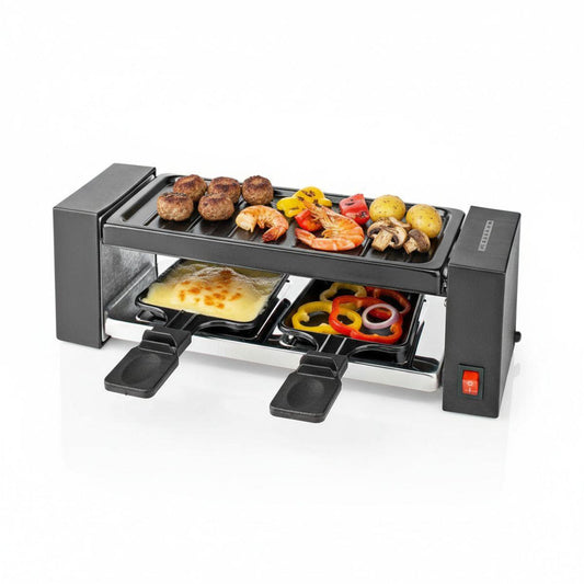 MELISSA 16300031 Raclette / Gourmet Set | 2 Persons | 400 W | 23 x 10 cm | Non-stick coating